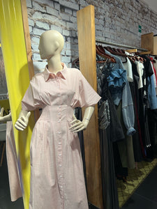 Vestido Rosa Rayas