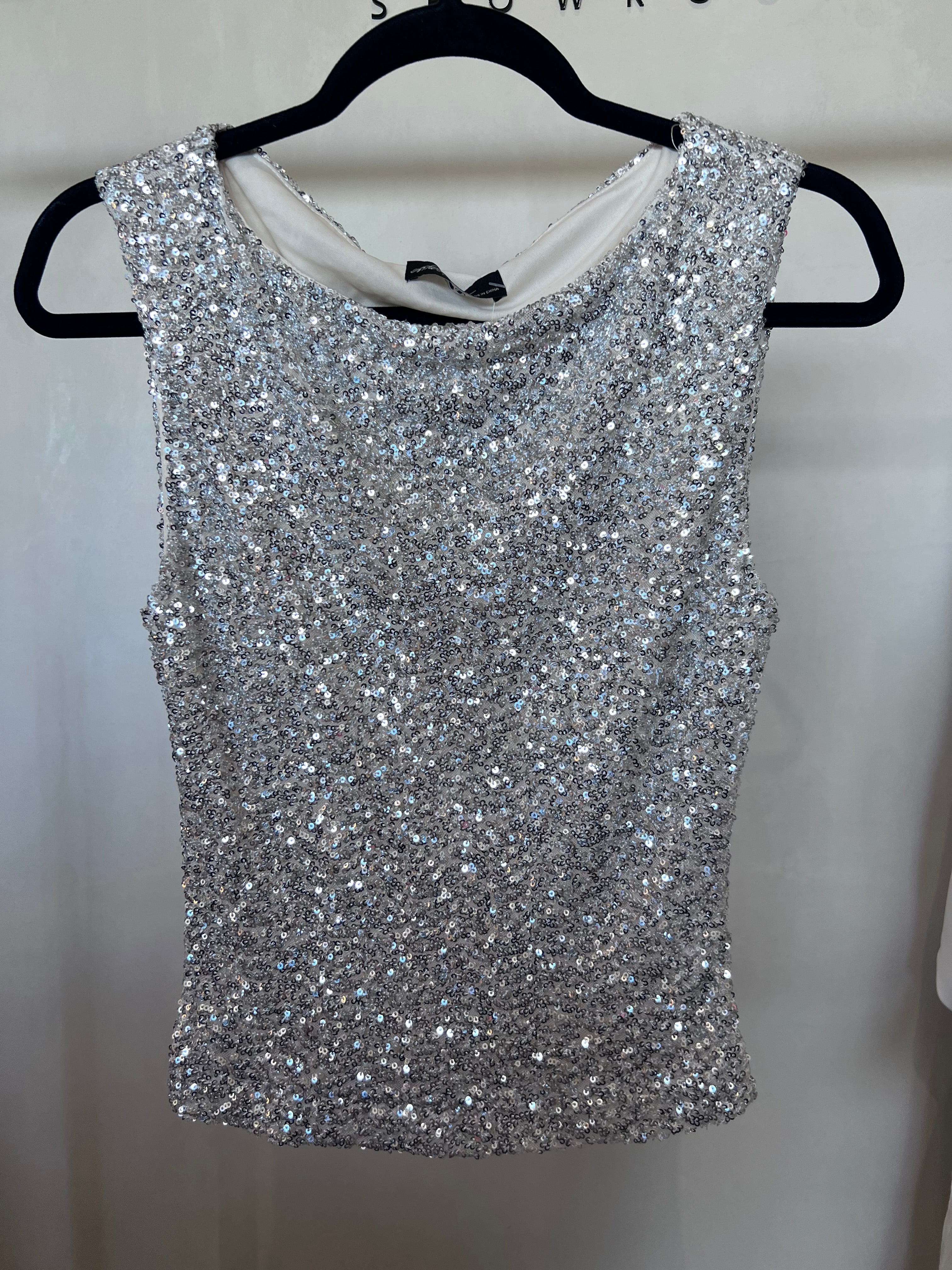 Blusa Sequin sin Manga