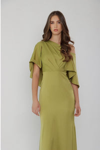 Maxi Verde Olivo Satin