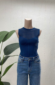 Top azul Red