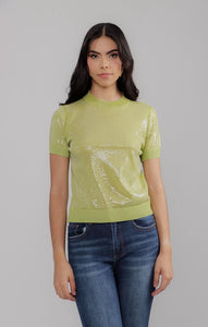 Blusa Sequin Verde