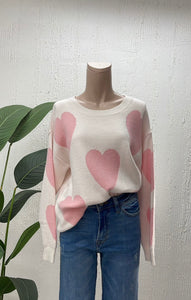 Suéter Ivory Corazones