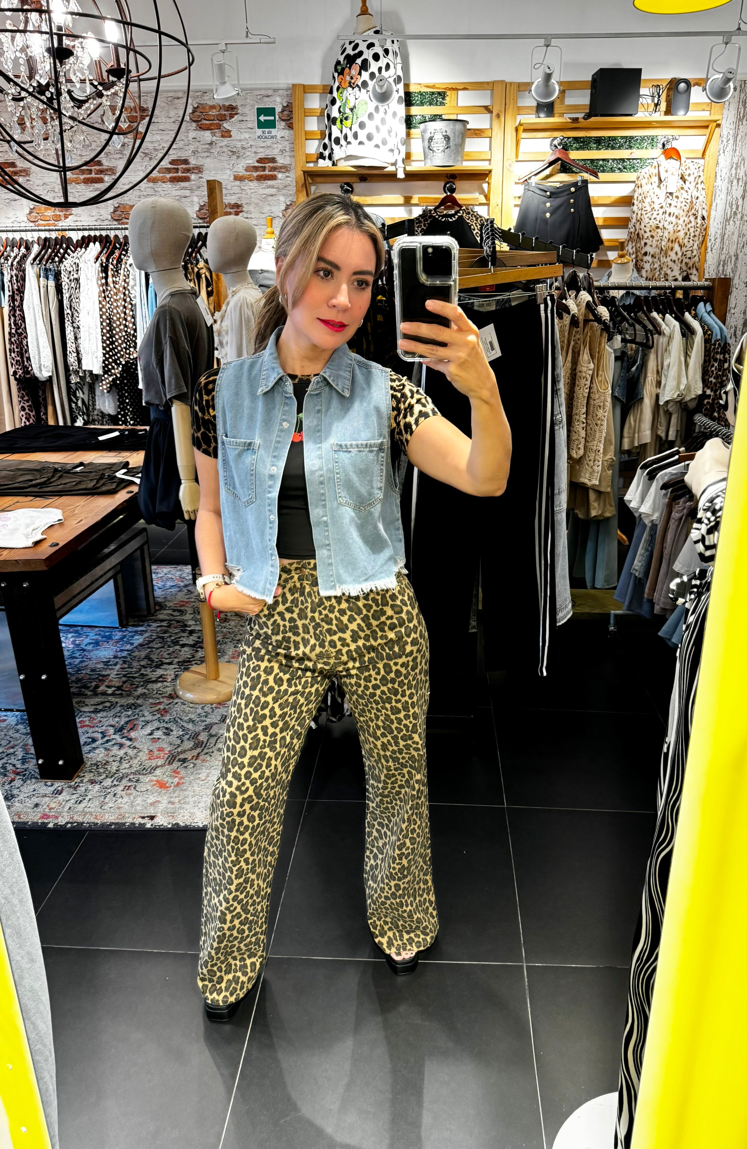 Pantalón Animal Print