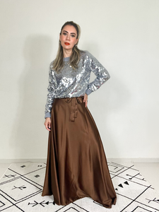 Suéter Sequin Gris