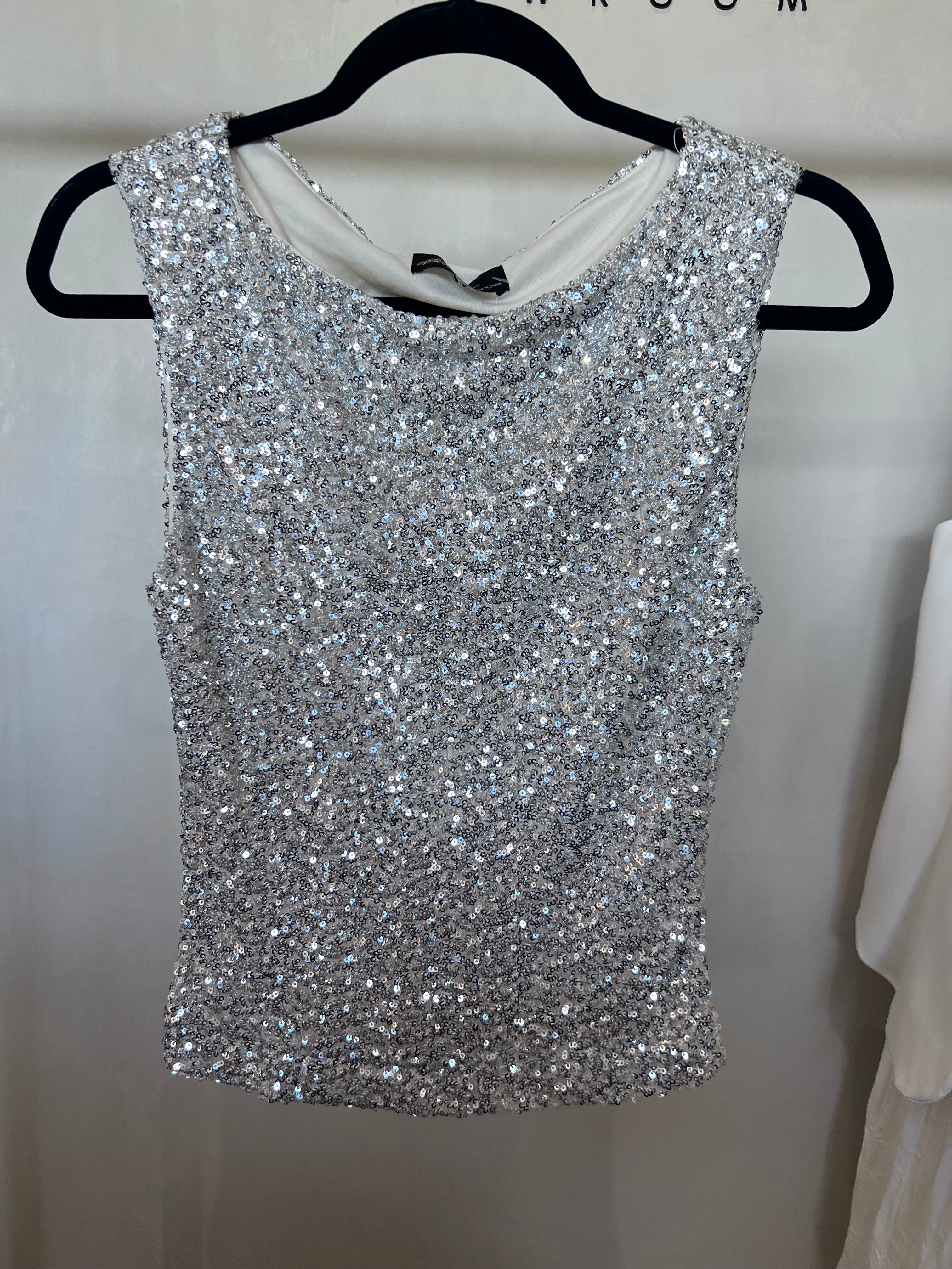 Blusa Sequin sin Manga