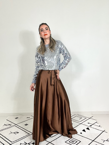 Suéter Sequin Gris