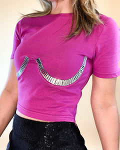 Tshirt Rosa Plata