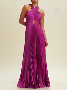 Maxi Fucsia Plisado