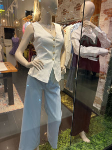 Pantalón Azul Amplio