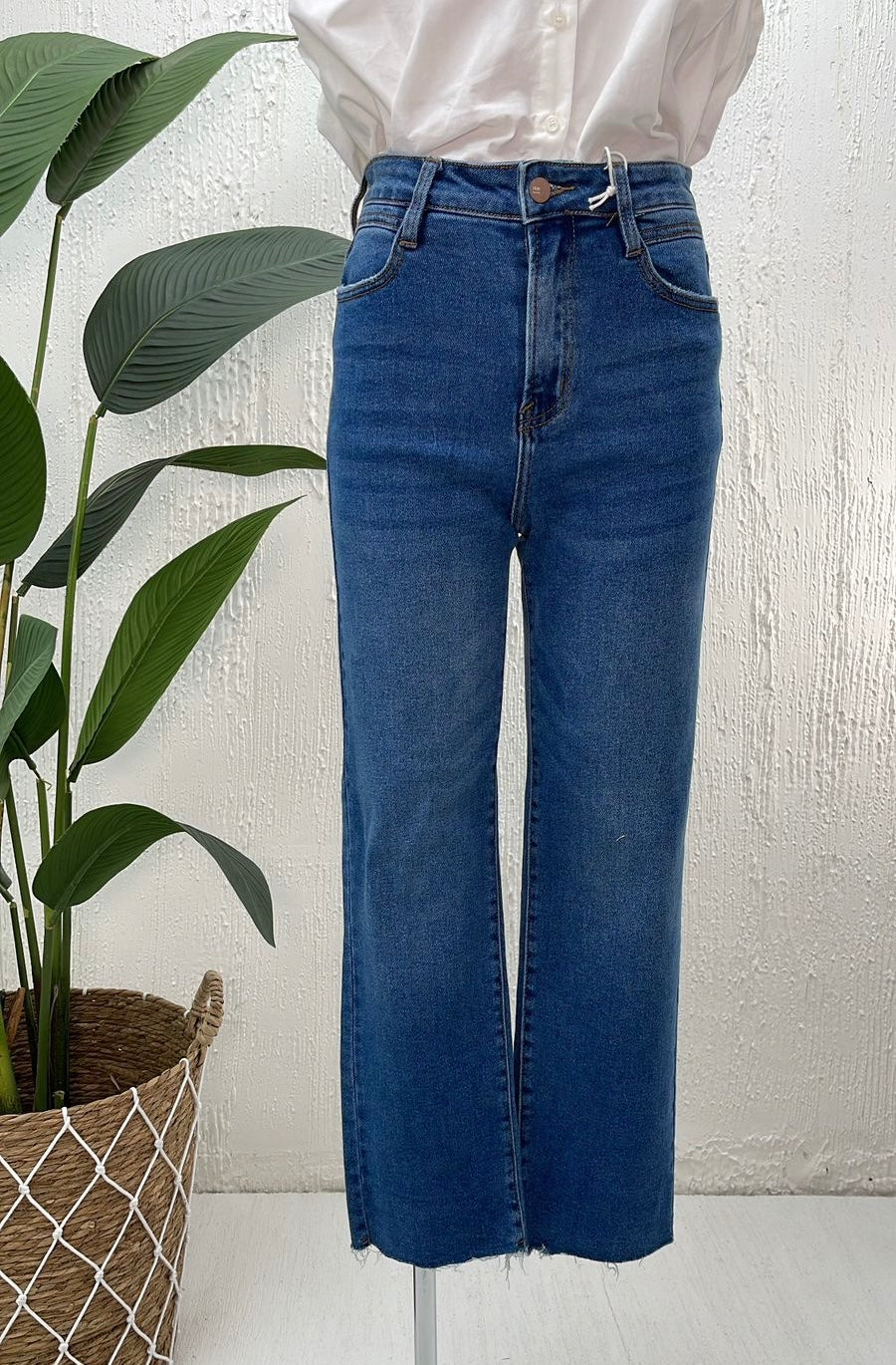 Jeans Azul Recto