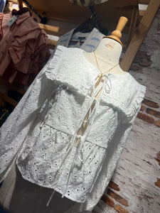Blusa Blanca ML Algodón
