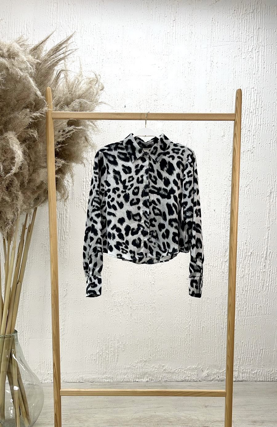 Crop Camisa Animal