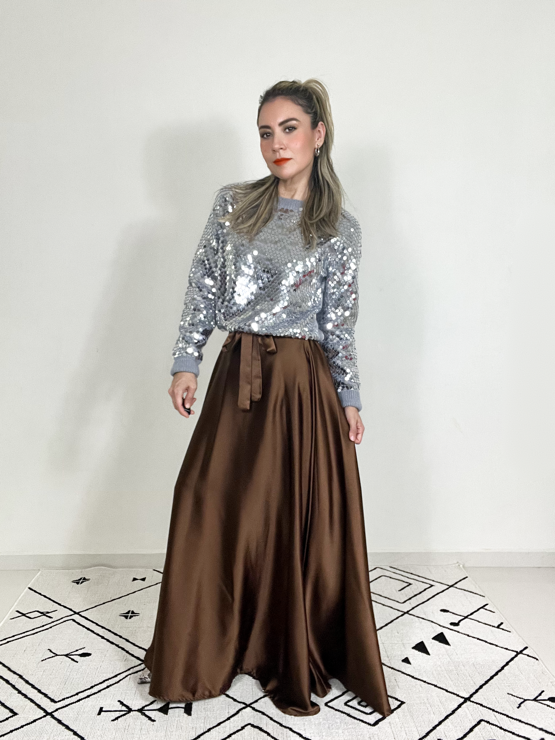 Suéter Sequin Gris