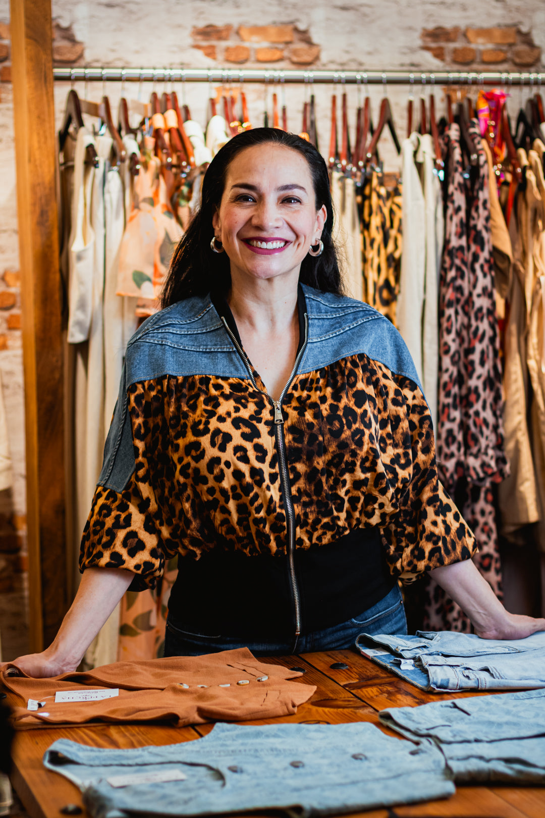 Jacket Denim Animal