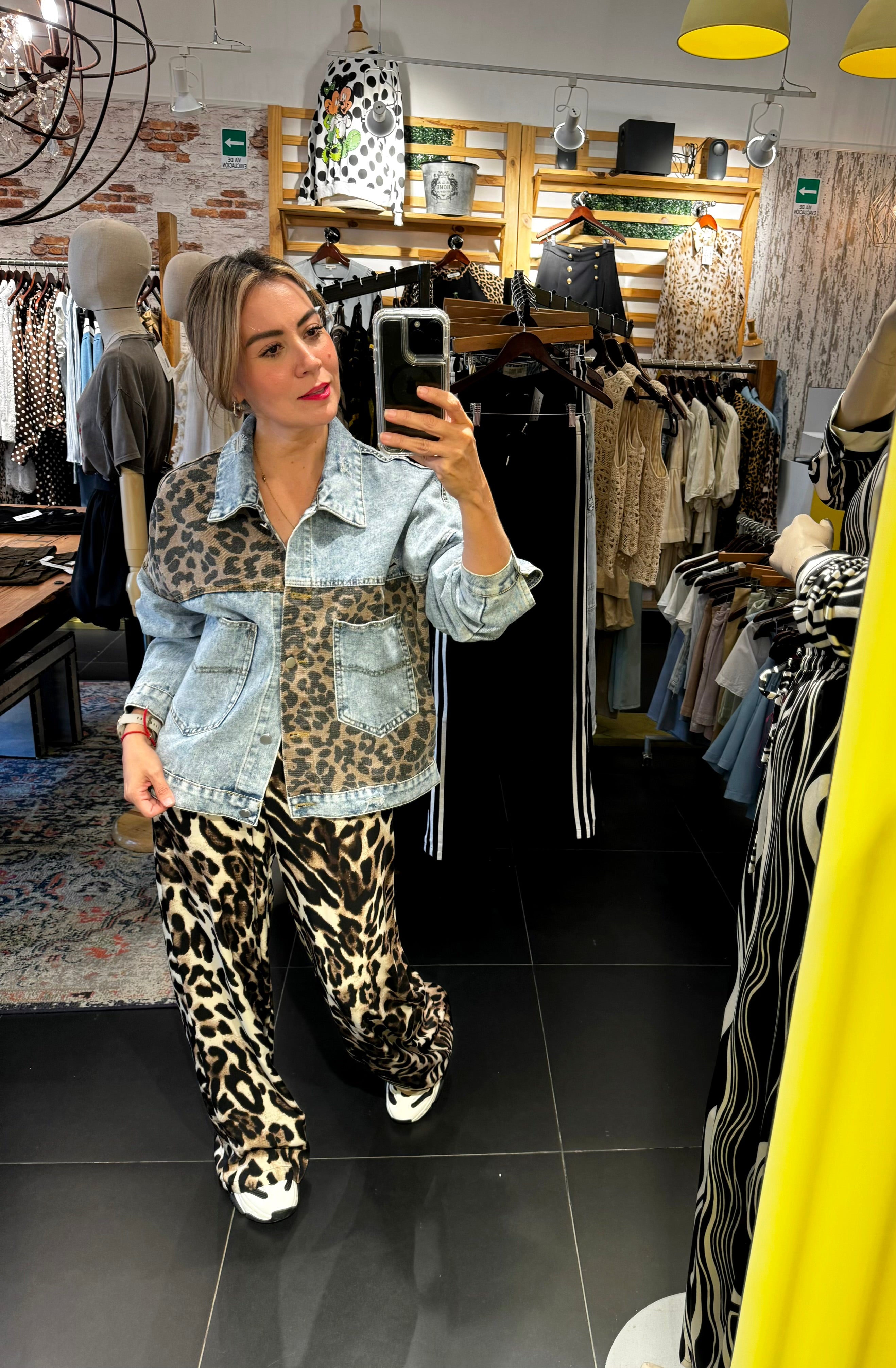 Chamarra Denim Animal