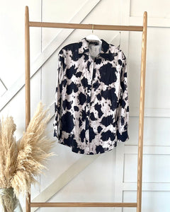 Camisa Cow Print