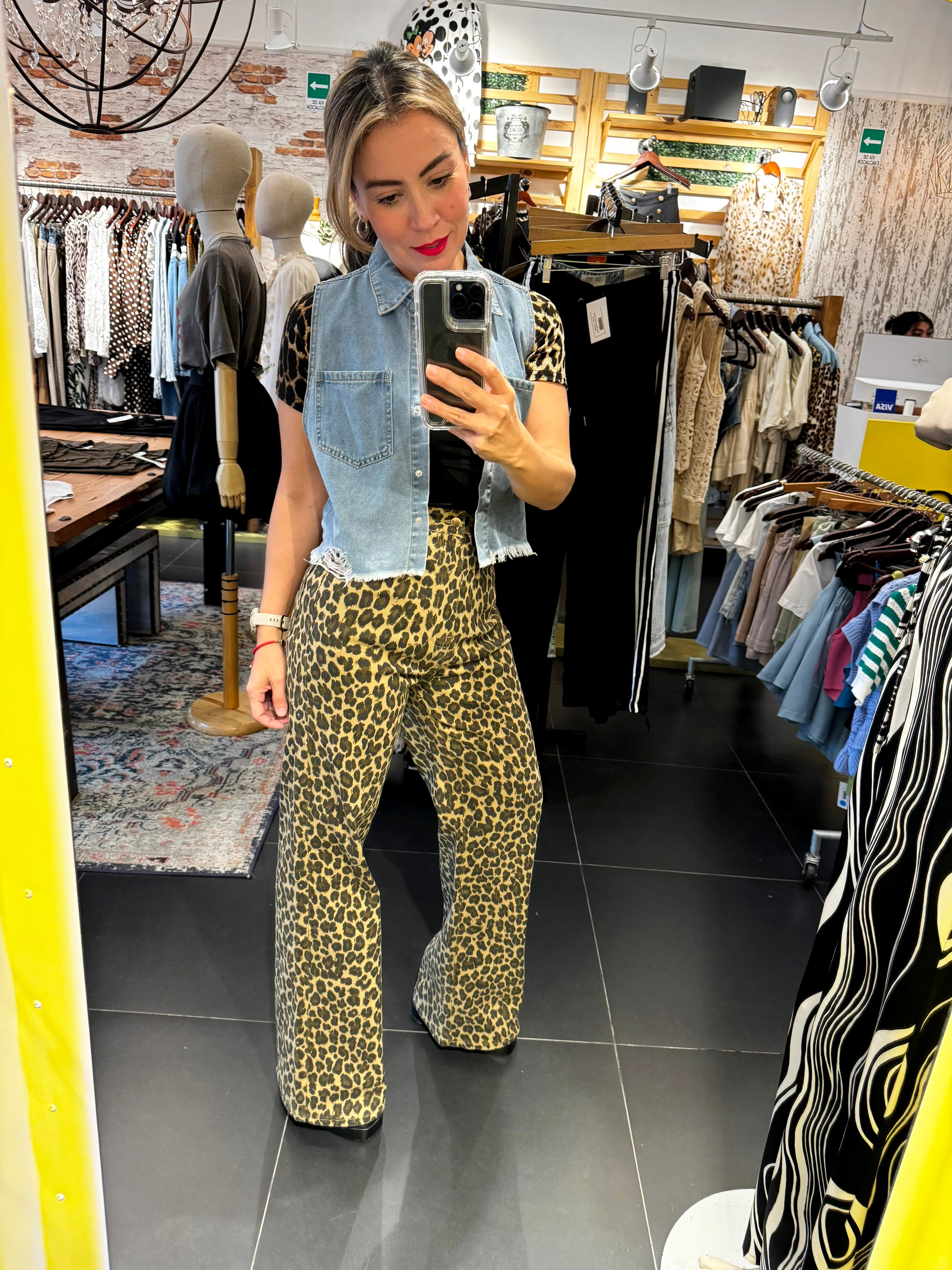 Pantalón Animal Print