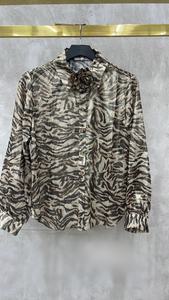Camisa Animal Moño