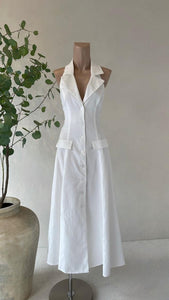Maxi blanco camisero