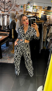 Set Zebra Pantalón