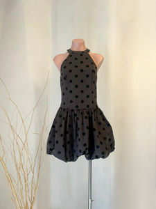 Mini Vestido Dots Verde