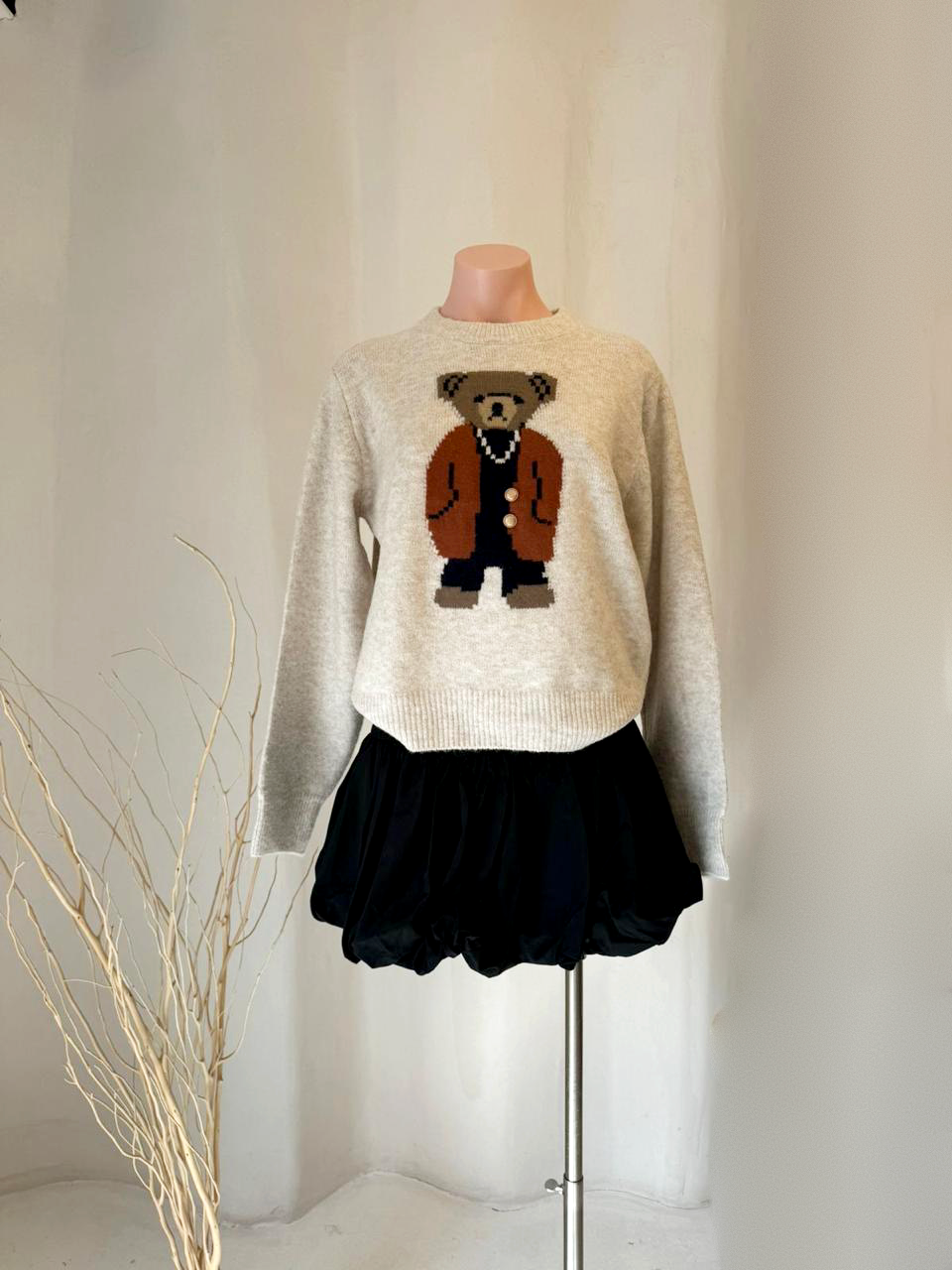 Suéter Beige Osito